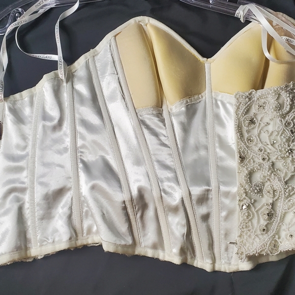 Martina Liana Strapless Wedding Corset/Bodice - Picture 5 of 8